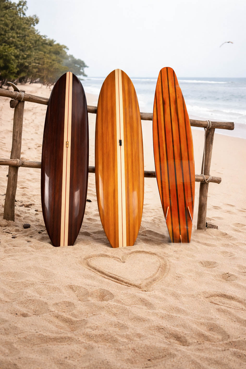 WOODS SURFBOARDS　手渡しのみ Wooden Surfboards – Captain Heritage