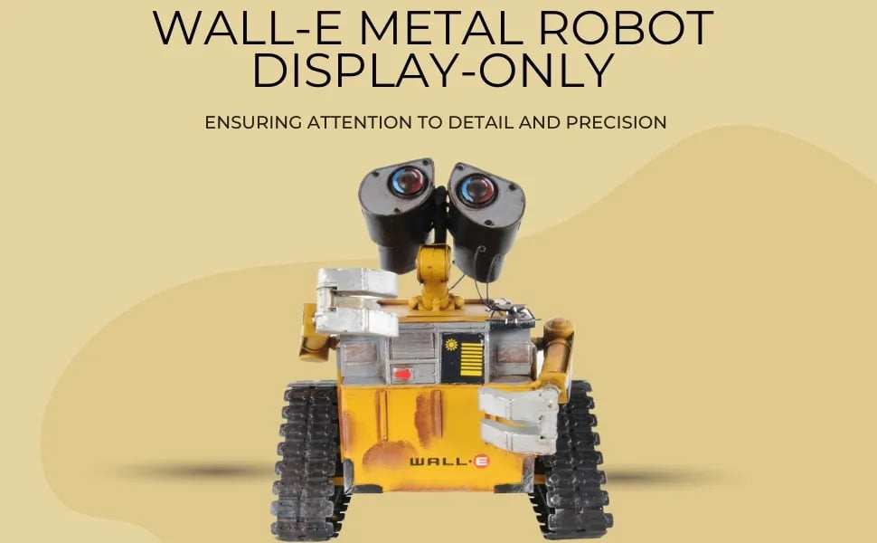 Wall-E Metal Robot Display-Only Model
