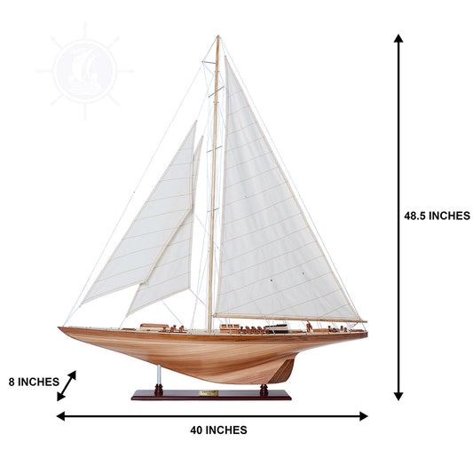 Endeavour 40 Inch Sailboat Model