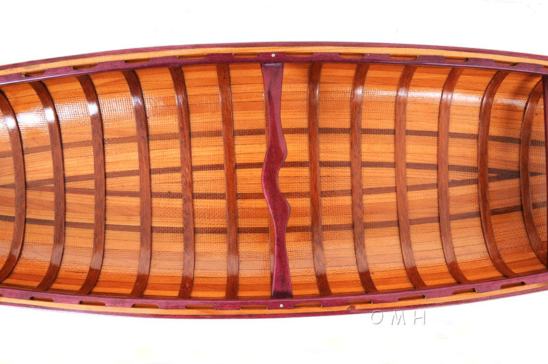 Canoe Model with Ribs