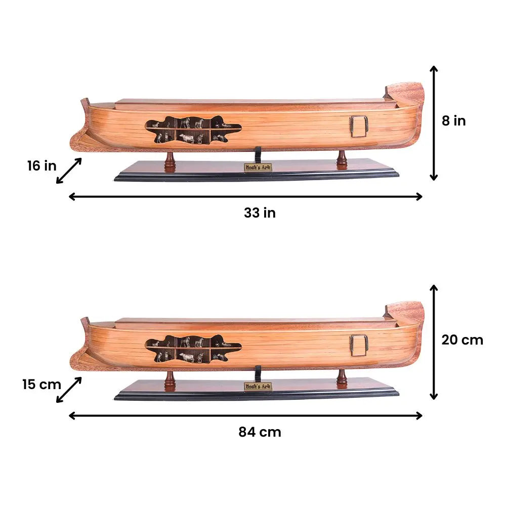 Genesis Noah’s Ark Boat Model Open Hull