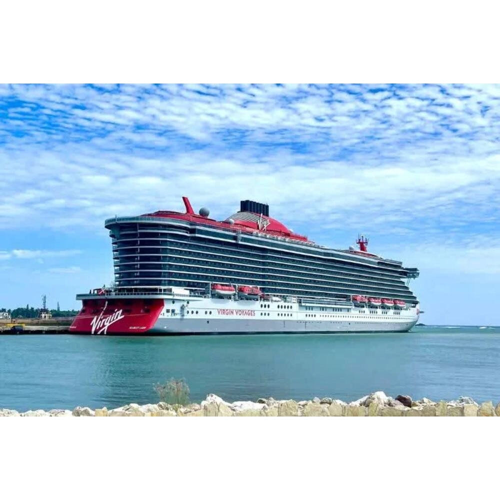 British Scarlet Lady Cruise Ship 36 Inches Model