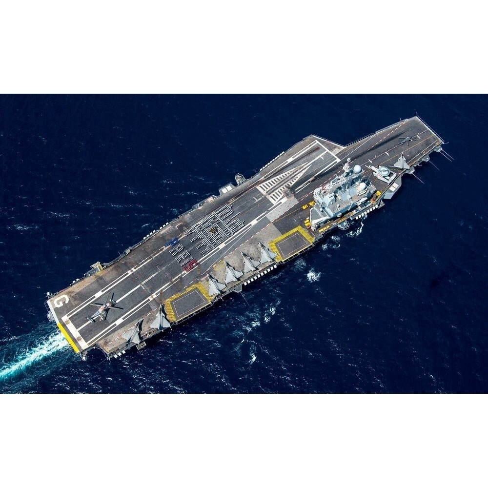 French Charles de Gaulle (R91) 36 Inches Aircraft Carrier Model