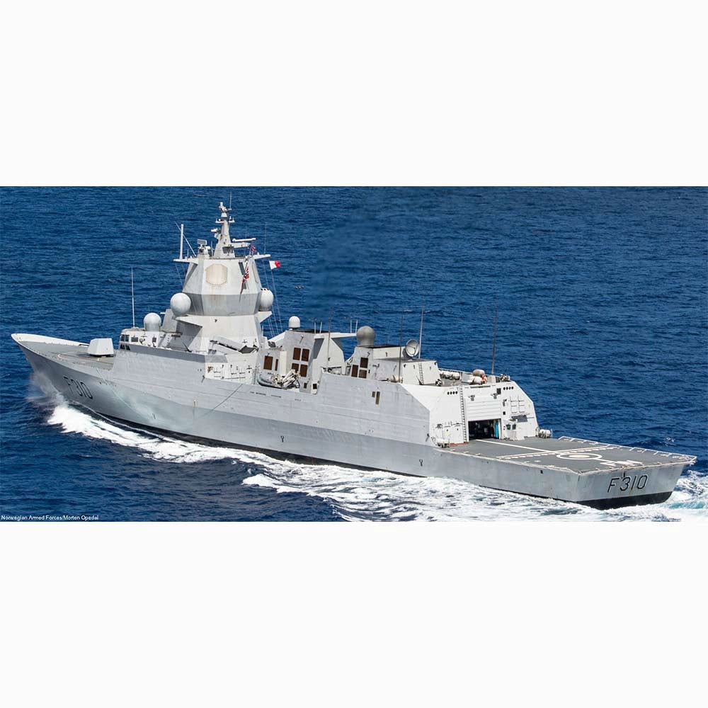 Royal Norwegian Navy HNoMS Fridtjof Nansen (F310) Fridtjof Nansen-class Frigate 30 Inches Model