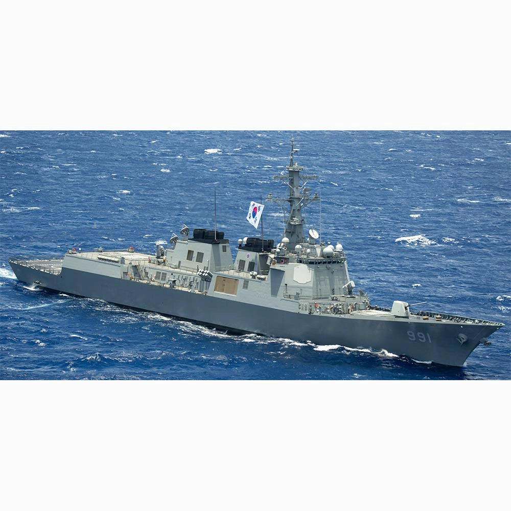 Republic of Korea Navy ROKS Sejong the Great (DDG-991) Destroyer 30 Inches Model