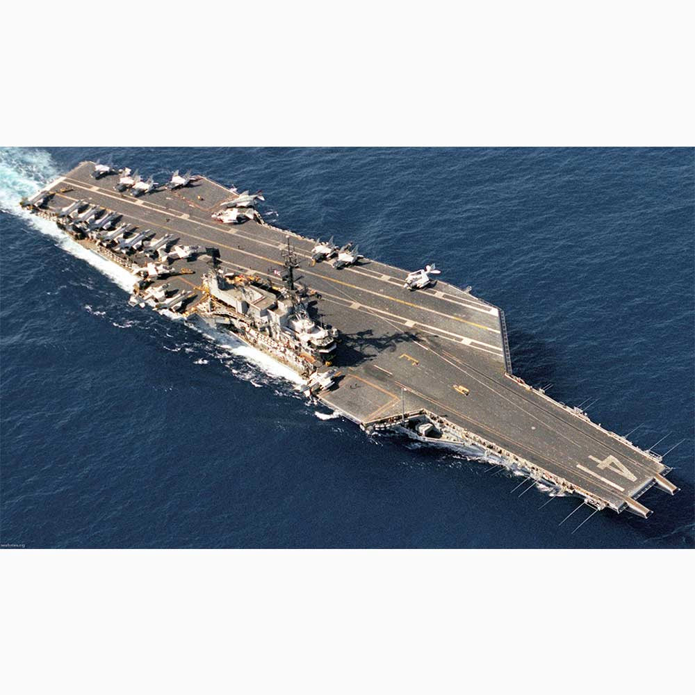 USS Midway (CV-41) Aircraft Carrier 30 Inches Model
