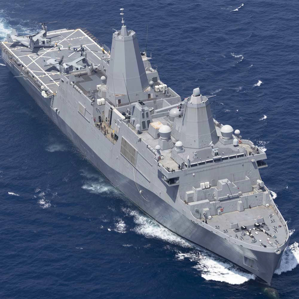 USS New York (LPD-21) Amphibious Transport Dock 30 Inches Model