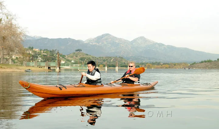 Tandem Wooden Kayak 19 ft