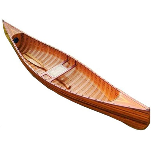 Wooden Canoe With Ribs 6 ft Display-Only