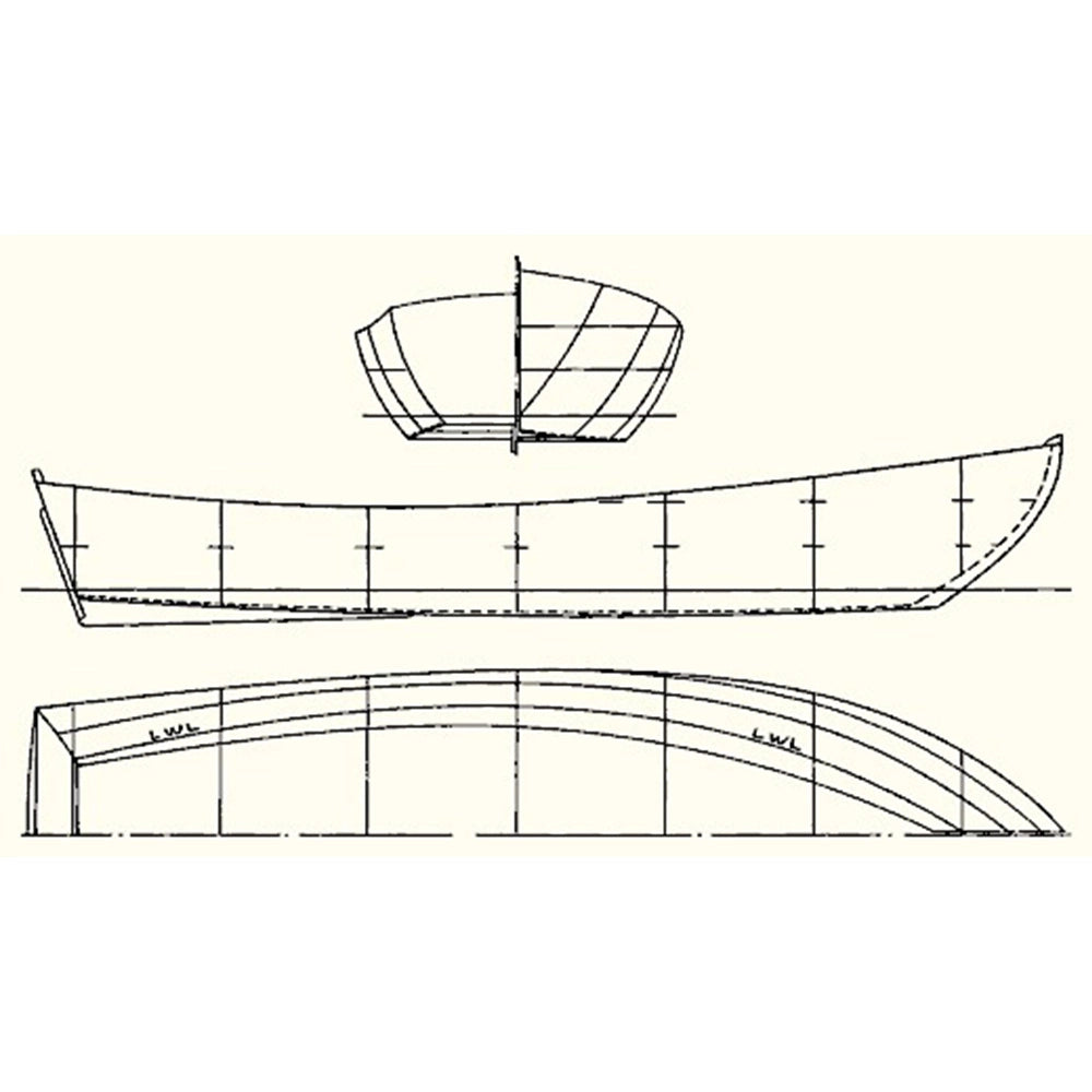 Atkin Wideawake Boat 16ft Custom Built Wooden Boat