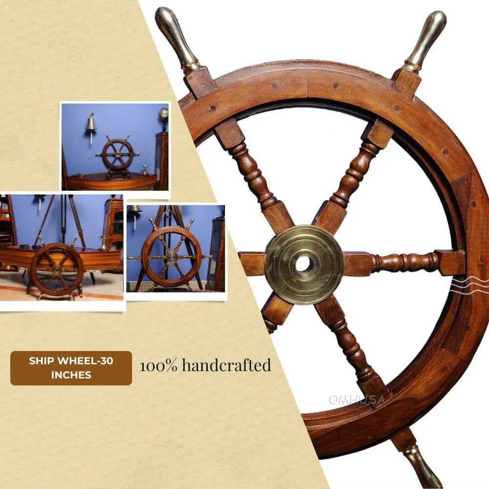 Roue de bateau-30 pouces