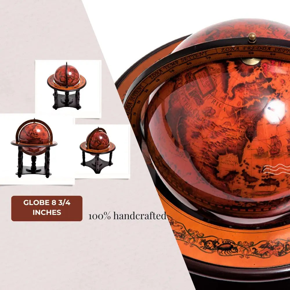 Globe 8 3/4 inches