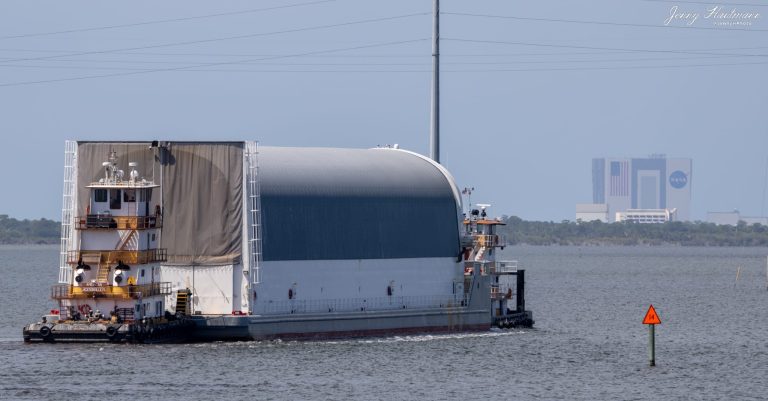 Pegasus Barge (NASA Vessel) 36 Inches Ship Model