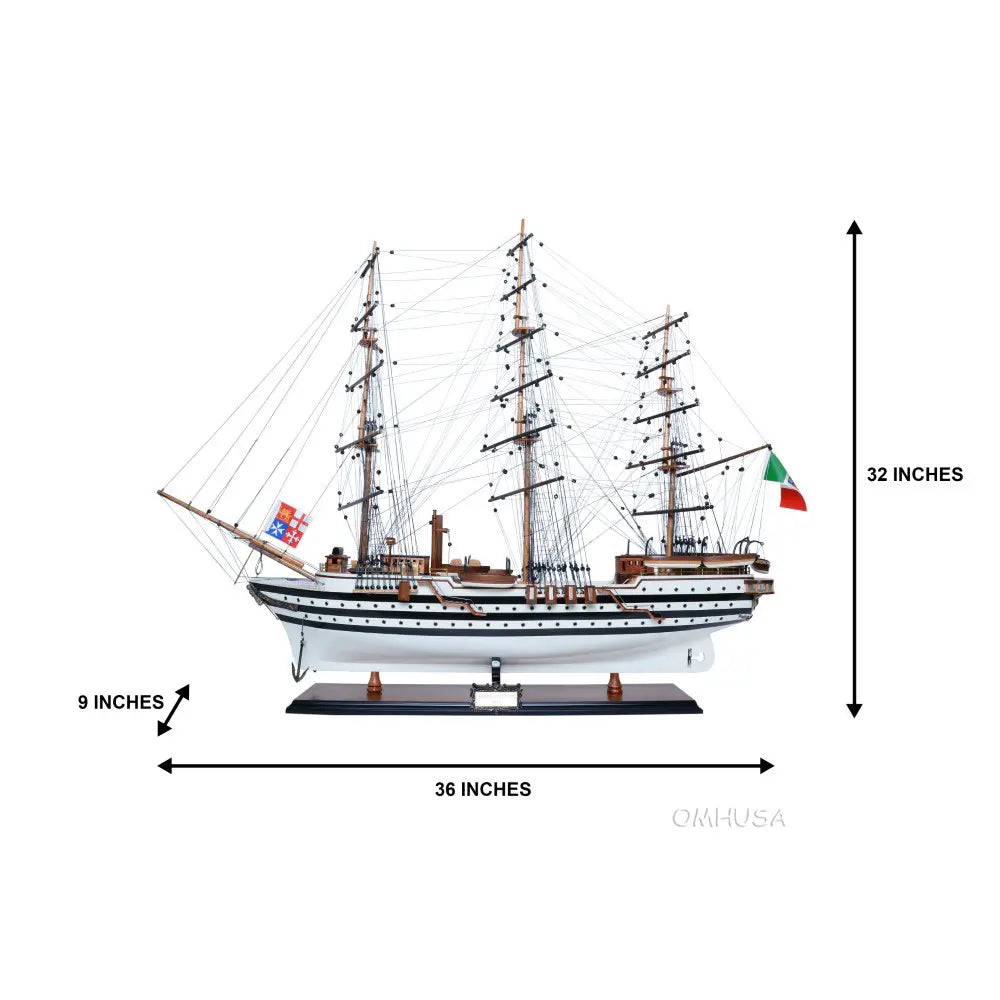 Amerigo Vespucci Painted Admiral Line