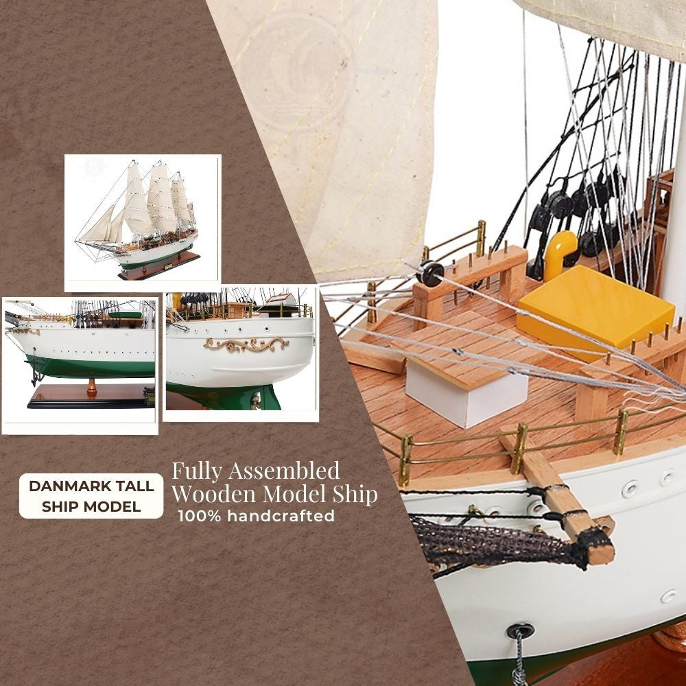 Danmark Yelkenli Gemi Modeli Admiral Hattı