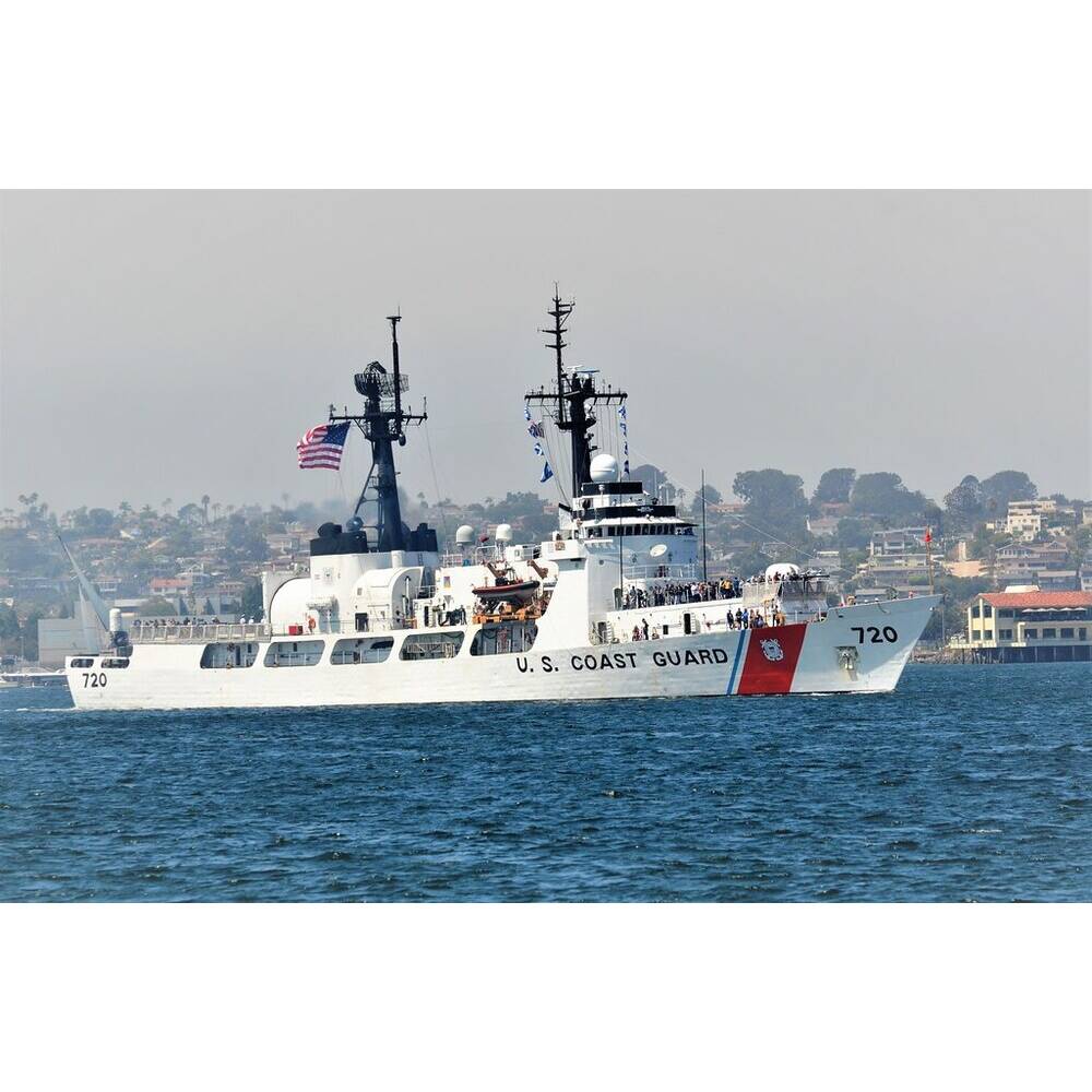 USCGC Sherman WHEC-720 36 Inches L Ship Model