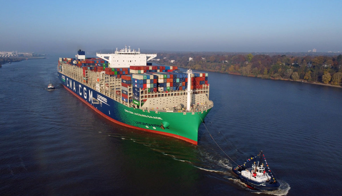 CMA CGM Jacques Saadé 36 inches Container Ship Model
