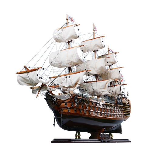 HMS Victory Limited Edition Downwind Full Sails Only 100 Units Produced Admiral Line