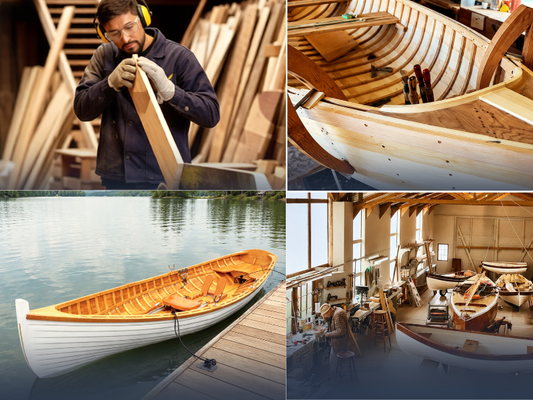 Wooden Clinker-Built Whitehall Row Boat: The Timeless American Classic