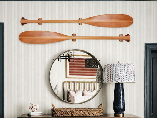 Decorating with Oars: 10 Creative Ideas for Nautical Wall Decor