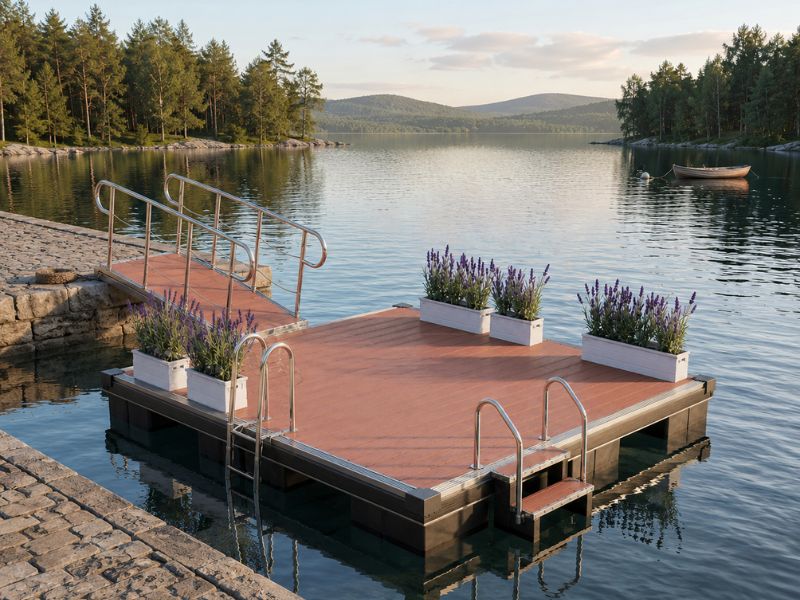 Top 5 Best Floating Dock Designs for Lakes & Waterfront Properties