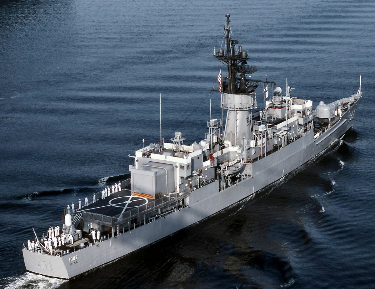 USS Kirk Destroyer Escort 36 inches boat model