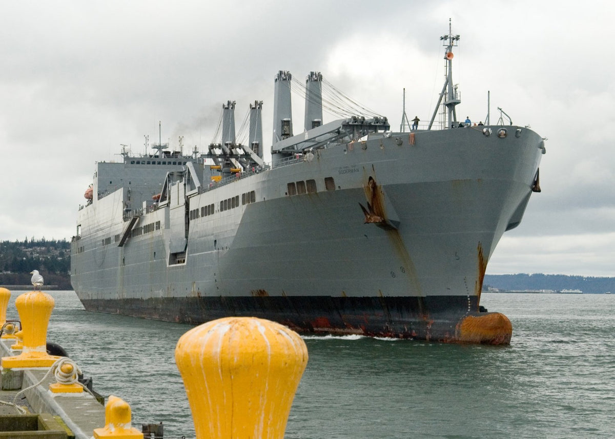 USNS Soderman (T-AKR-317) 36 inches boat model