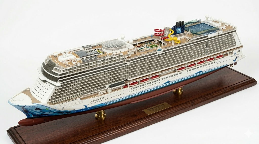 American Norwegian Bliss (Breakaway Plus Class) – Norwegian Cruise Line 36 Inches Ship Model