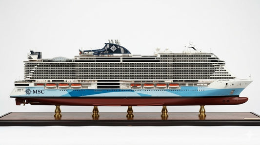 Italian MSC Seascape (Seaside EVO-Class) Cruise Ship 30 Inches Model