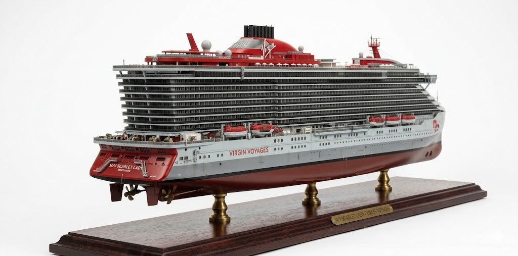 British Scarlet Lady Cruise Ship 36 Inches Model