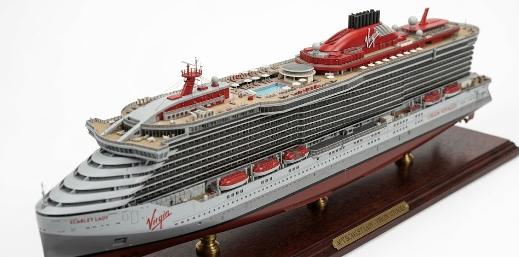 British Scarlet Lady Cruise Ship 36 Inches Model