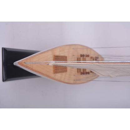 Constellation Painted Large Sailboat Schooner Yacht Model