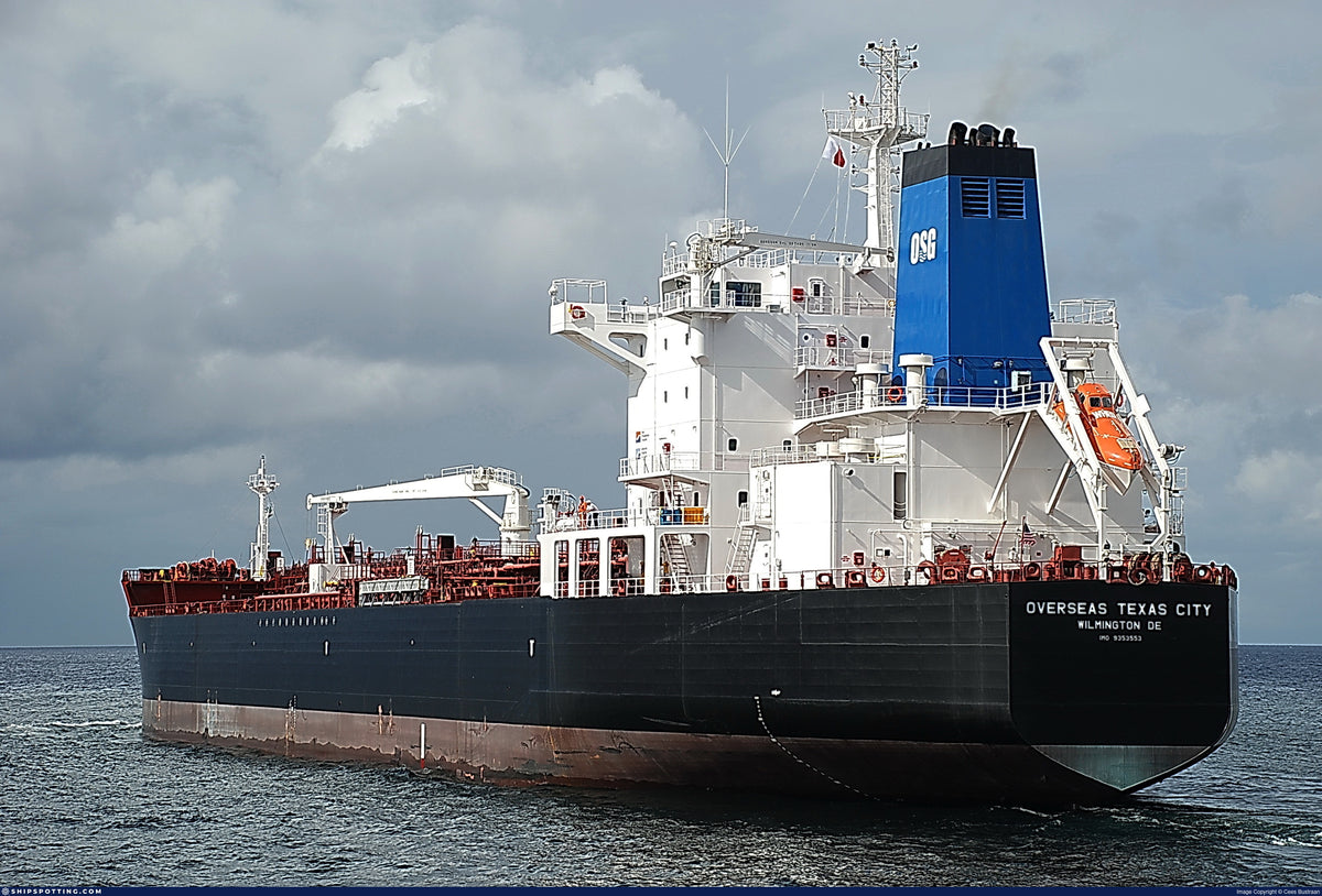Overseas Texas City 36 inches Tanker Model