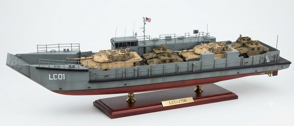 The LCU-1700 (Landing Craft Utility 1700) 36 Inches Ship Model