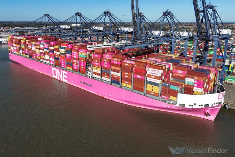 ONE Innovation 36 inches Container Ship Model