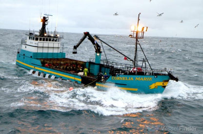 F/V Cornelia Mar 30 inches fishing boat model