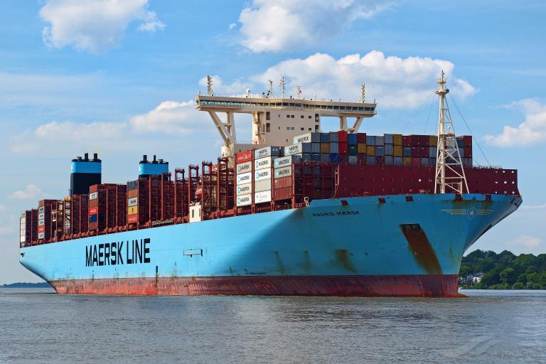 Madrid Maersk 36 inches Container Ship Model
