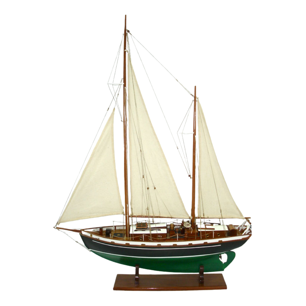 Daphne Sailboat Schooner Yacht Model