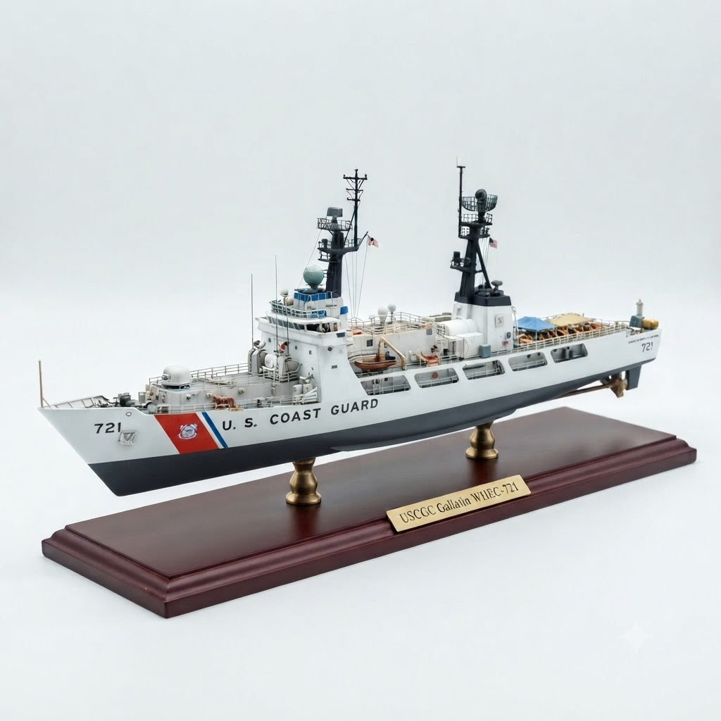 USCGC Gallatin WHEC-721 36 Inches L Ship Model