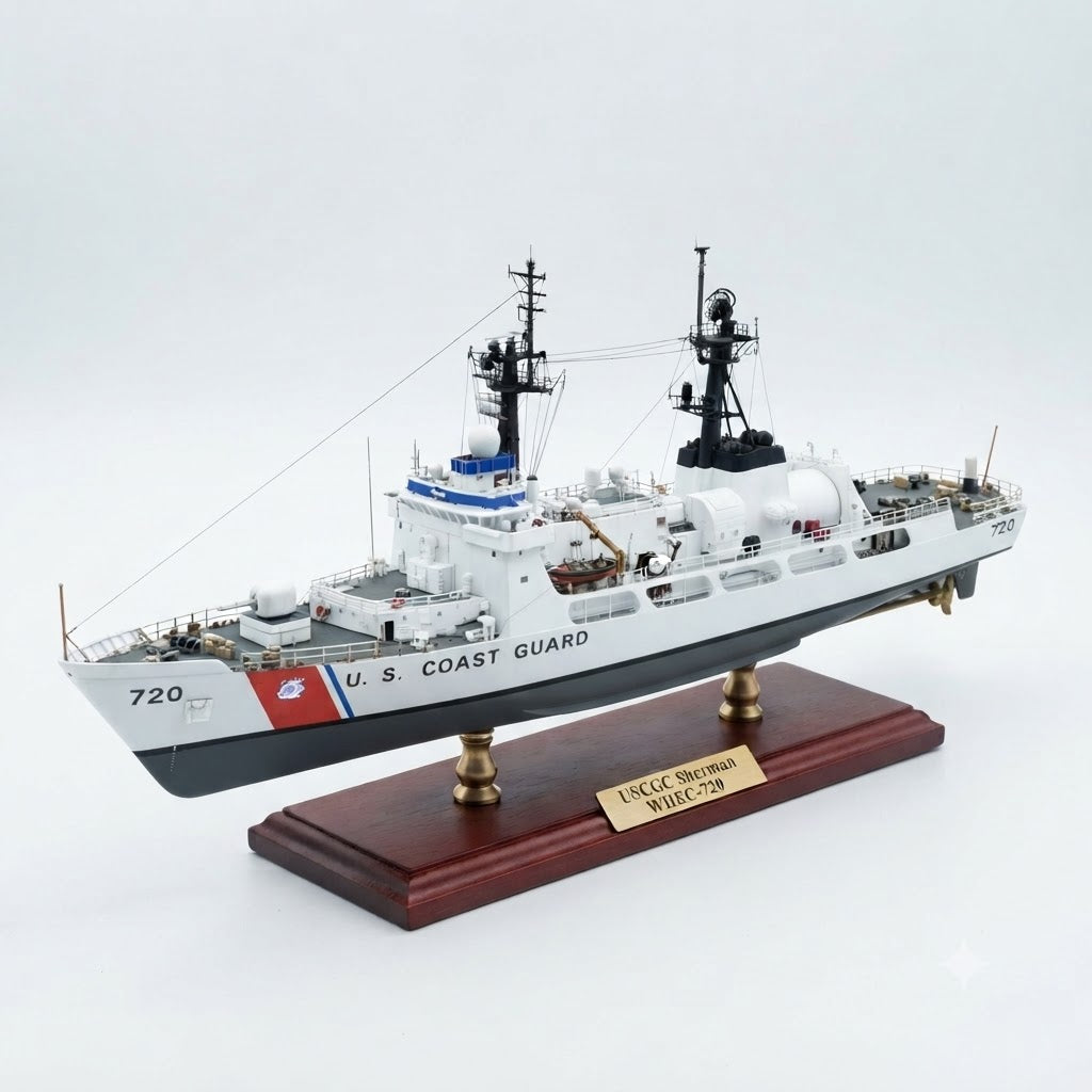 USCGC Sherman WHEC-720 36 Inches L Ship Model