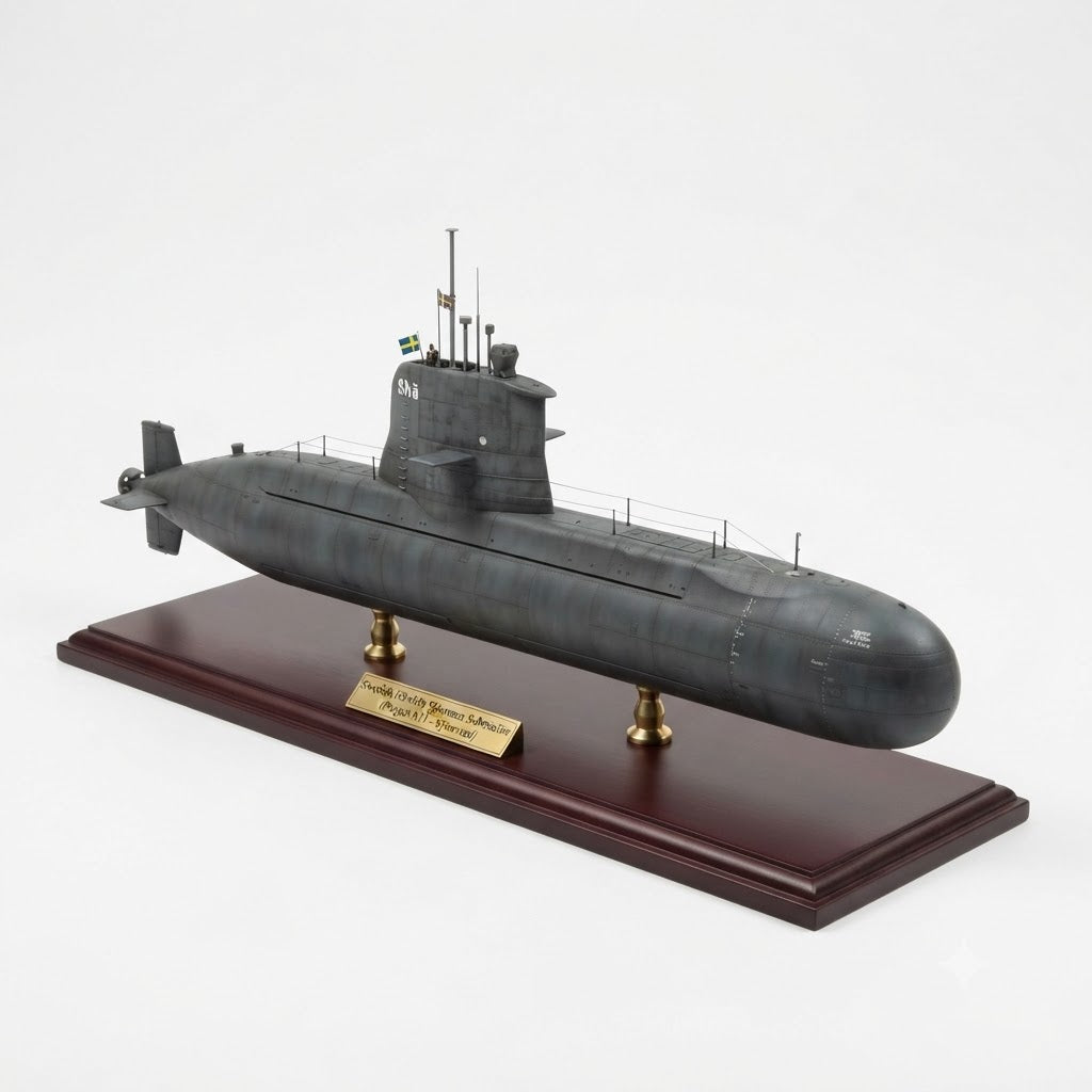 Swedish HSwMS Sjöormen Submarine (Project A11 - Sor) 36 Inches Model