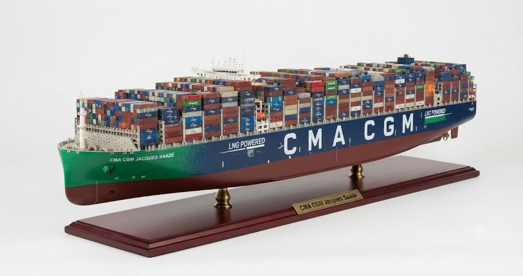 CMA CGM Jacques Saadé 30 inches Container Ship Model