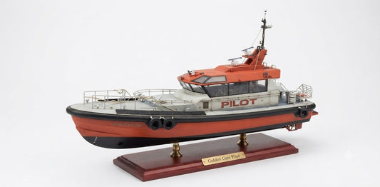 Golden Gate Pilot Boat 30 Inches Ship Model