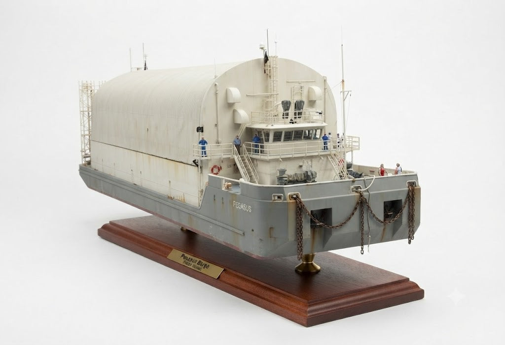 Pegasus Barge (NASA Vessel) 36 Inches Ship Model