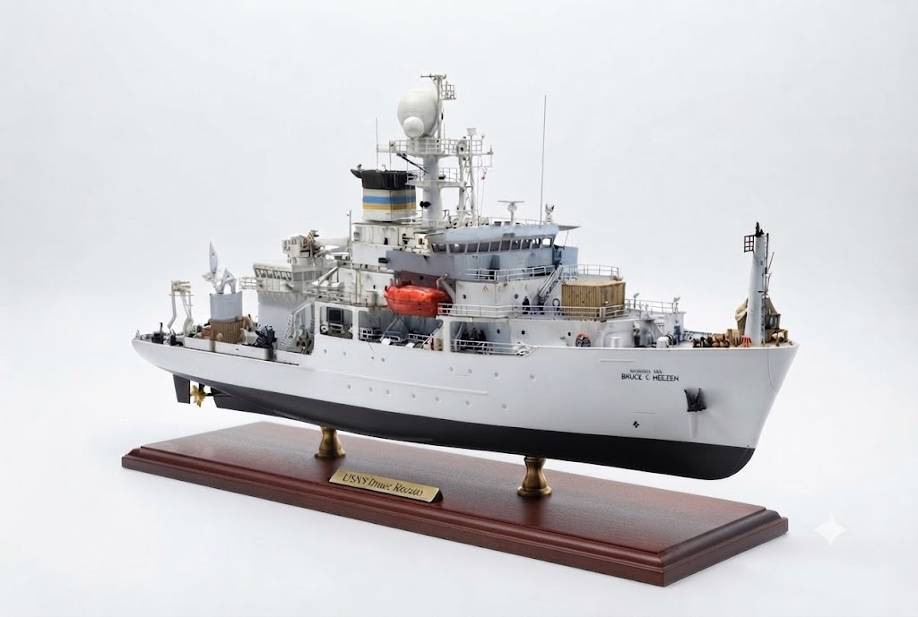 USNS Bruce C. Heezen (T-AGS 64) 36 Inches Ship Model