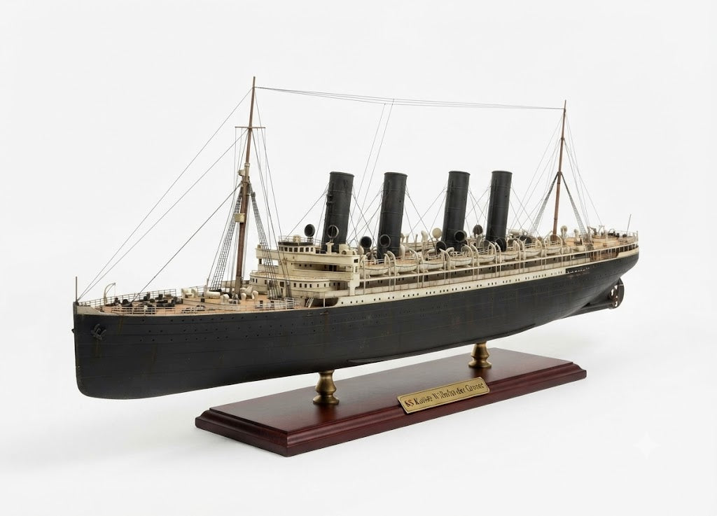 SS Kaiser Wilhelm der Grosse Ocean Liner 30 inches boat model