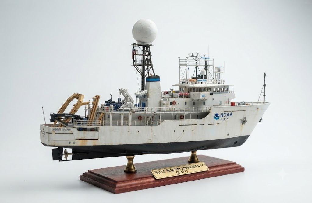 NOAA Ship Okeanos Explorer (R 337) 36 Inches Ship Model