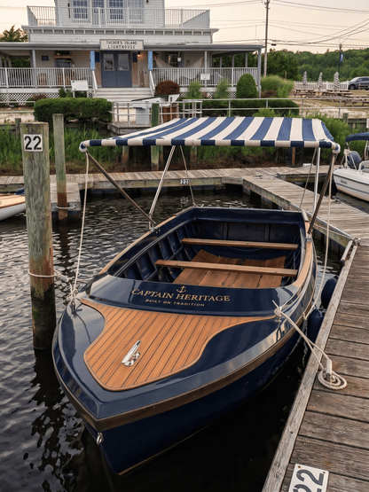 16ft Composite Boat with Canopy