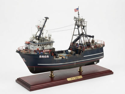 F/V Saga 30 inches fishing boat model