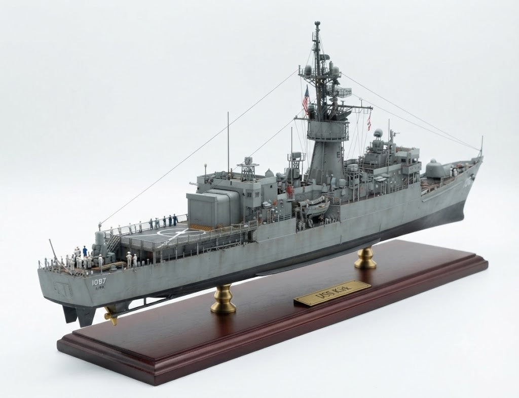 USS Kirk Destroyer Escort 36 inches boat model